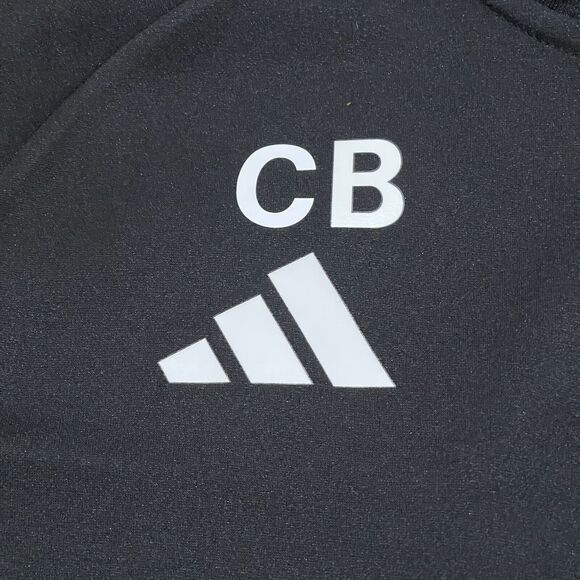 adidas Portland Timbers Jacket Large Black Claudio Bravo Player Worn Full Zip - Picture 3 of 12